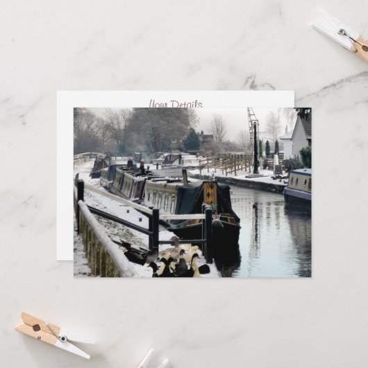 CANALS INVITATION (正面/裏面インサイチュ)