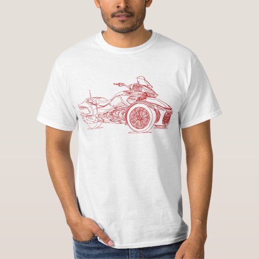 CanAm Spyder F3Limited 2016年 Tシャツ (正面)