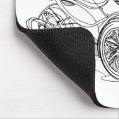 CanAm Spyder STS 2013年 マウスパッド (コーナー)