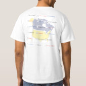 Canamericanのはしご酒2012年 Tシャツ (裏面)