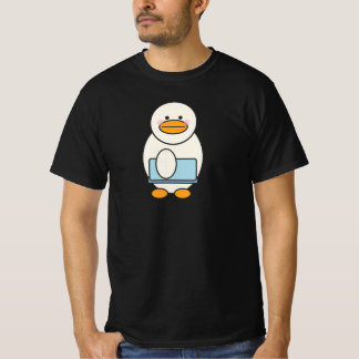 Canard allant au travail, funny work tシャツ