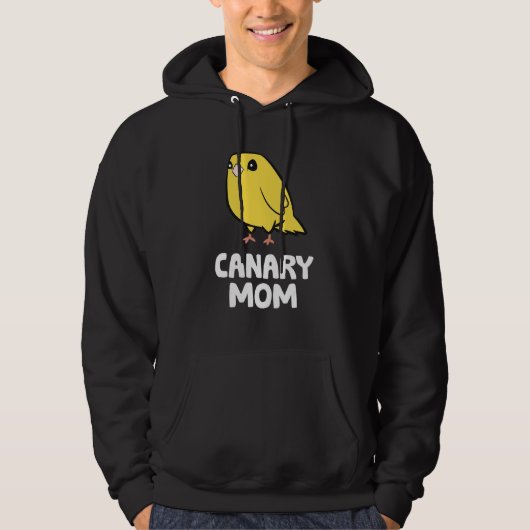 Canary Mom  Yellow Canary Mama パーカ (正面)