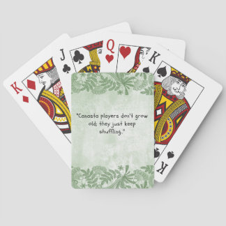 Canasta Players Saying トランプ