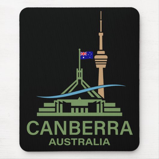 Canberra Australia マウスパッド (正面)