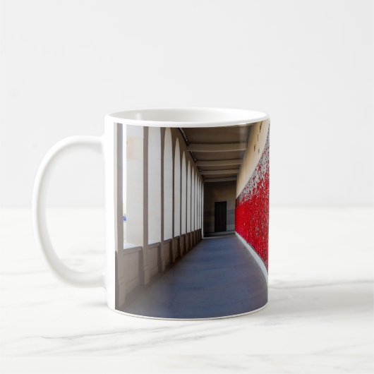 Canberra War Memorial, Australia - Classic Mug コーヒーマグカップ (左)