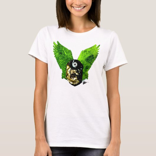 CanBirdのティーレディース Tシャツ (正面)