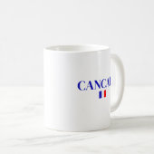 CANCALEフランス コーヒーマグカップ (正面右)