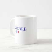 CANCALEフランス コーヒーマグカップ (正面左)
