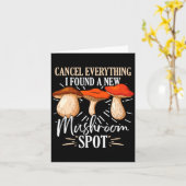 Cancel Everything I Found A New Mushroom St Fora  カード (黄色い花)