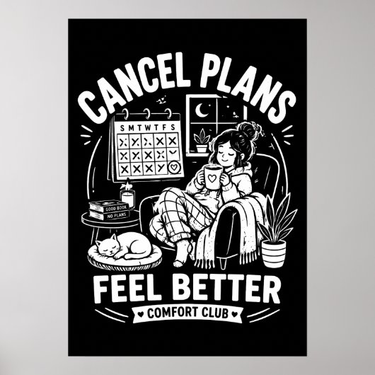Cancel Plans Comfort Club ポスター (正面)