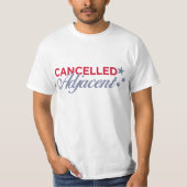 Cancelled Adjacent T-shirt Tシャツ (正面)