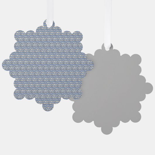 Cancer オーナメントカード (正面/裏面)