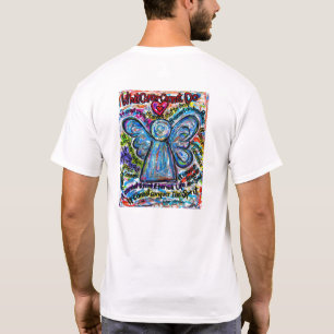 Cancer カラフル Angel Tシャツ(Angel Back & Posal) Tシャツ