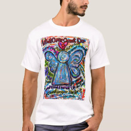 Cancer カラフル Angel Tシャツ(Angel Front & Posal) Tシャツ