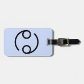 Cancer ラゲッジタグ (正面横)