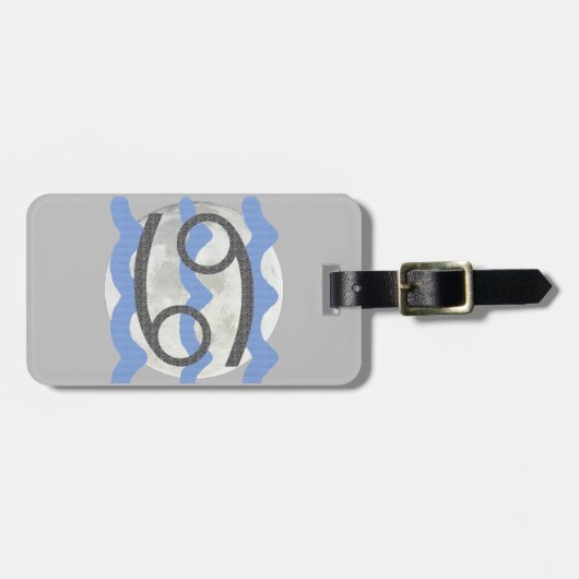 Cancer ラゲッジタグ (正面横)