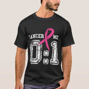 Cancer 0 Me 1シャツ乳がん認識度Surviv Tシャツ