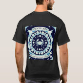 Cancer 2026 Zodiac Mandala | Moon & Water Sign Ast Tシャツ (裏面)