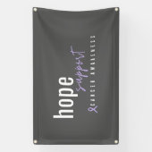 cancer awareness. hope support Banner Outdoor Sign 横断幕 (縦)