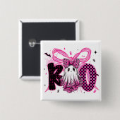 Cancer Awareness - October We Wear Pink 缶バッジ (正面&裏面)