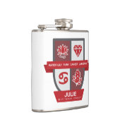 Cancer Birthday Crest™ for July 1-22 フラスク (右)