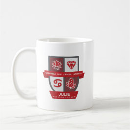 Cancer Birthday Crest™ for July 1-22 Mug コーヒーマグカップ