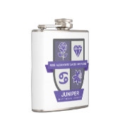 Cancer Birthday Crest™ for June 22-30 フラスク (右)