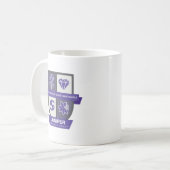 Cancer Birthday Crest™ for June 22-30 Mug コーヒーマグカップ (正面左)