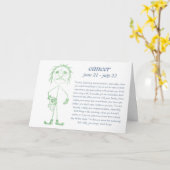 Cancer [ - BitchScope - ]誕生日カード カード (黄色い花)