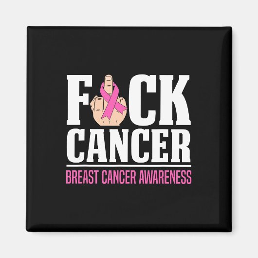 Cancer Breast Cancer Awareness  マグネット (正面)