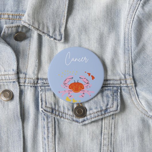 Cancer button badge  缶バッジ (インサイチュ)