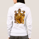 Cancer Coat of Arms Hoodie Jacket パーカ (裏面)