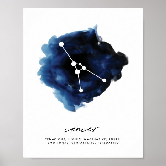 Cancer Constellation Character Traits ポスター (正面)