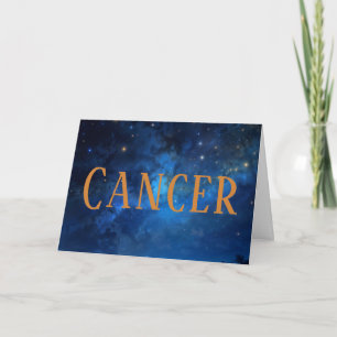 Cancer & Cosmos誕生日 シーズンカード