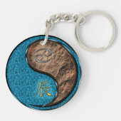 Cancer & Earthドラゴン キーホルダー (裏面)