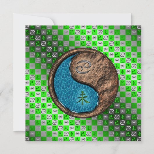 Cancer & Earth Goat カード (正面)