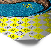 Cancer & Earth Monkey ポスター (角)