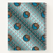 Cancer & Earth Snake Spiral Notebook ノートブック (裏面)