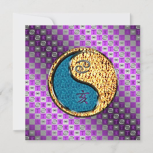 Cancer & Fire Boar カード (正面)