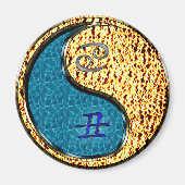 Cancer & Fire Ox マグネット (正面)