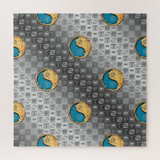 Cancer & Fire Rabbit ジグソーパズル (縦)