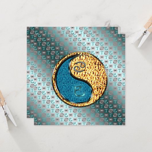 Cancer & Fire Snake カード (正面/裏面インサイチュ)