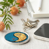 Cancer & Fire Tiger キーホルダー (側面)