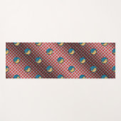 Cancer & Fire Tiger ヨガマット (正面(横))