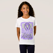 Cancer Hope Butterfly Portrait概要 Tシャツ (正面フル)