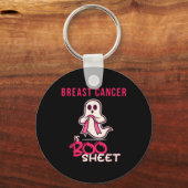 Cancer Is Boo Sheet認識度月 キーホルダー (正面)