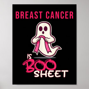 Cancer Is Boo Sheet認識度月 ポスター
