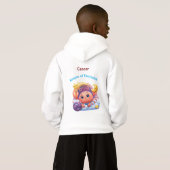 Cancer Keeper of Fairytales Zodiac Kids Hoodie Pul (裏面フル)