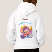 Cancer Keeper of Fairytales Zodiac Kids Hoodie Pul (裏面)