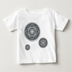 Cancer Mandala Kid's andベビーLight Shirt ベビーTシャツ